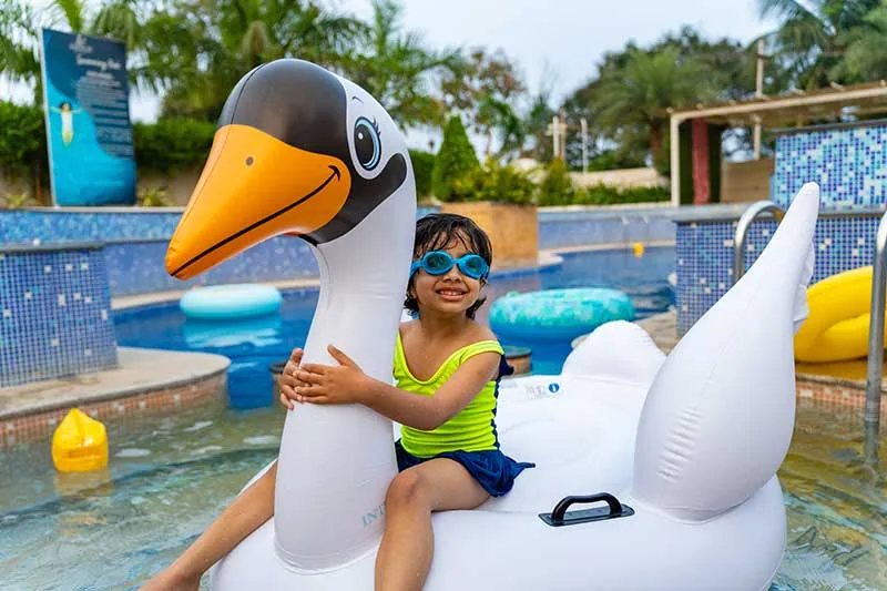 Best family resort in Coimbatore with children play area and swimming pool