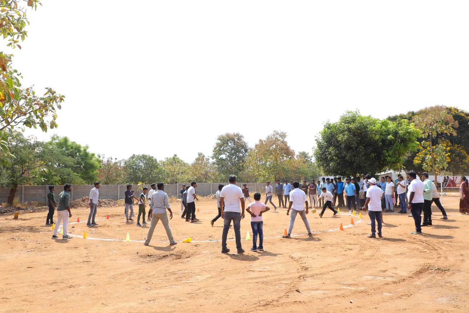 Corporate team outing and team building activities at CSR Landmark Resorts Coimbatore