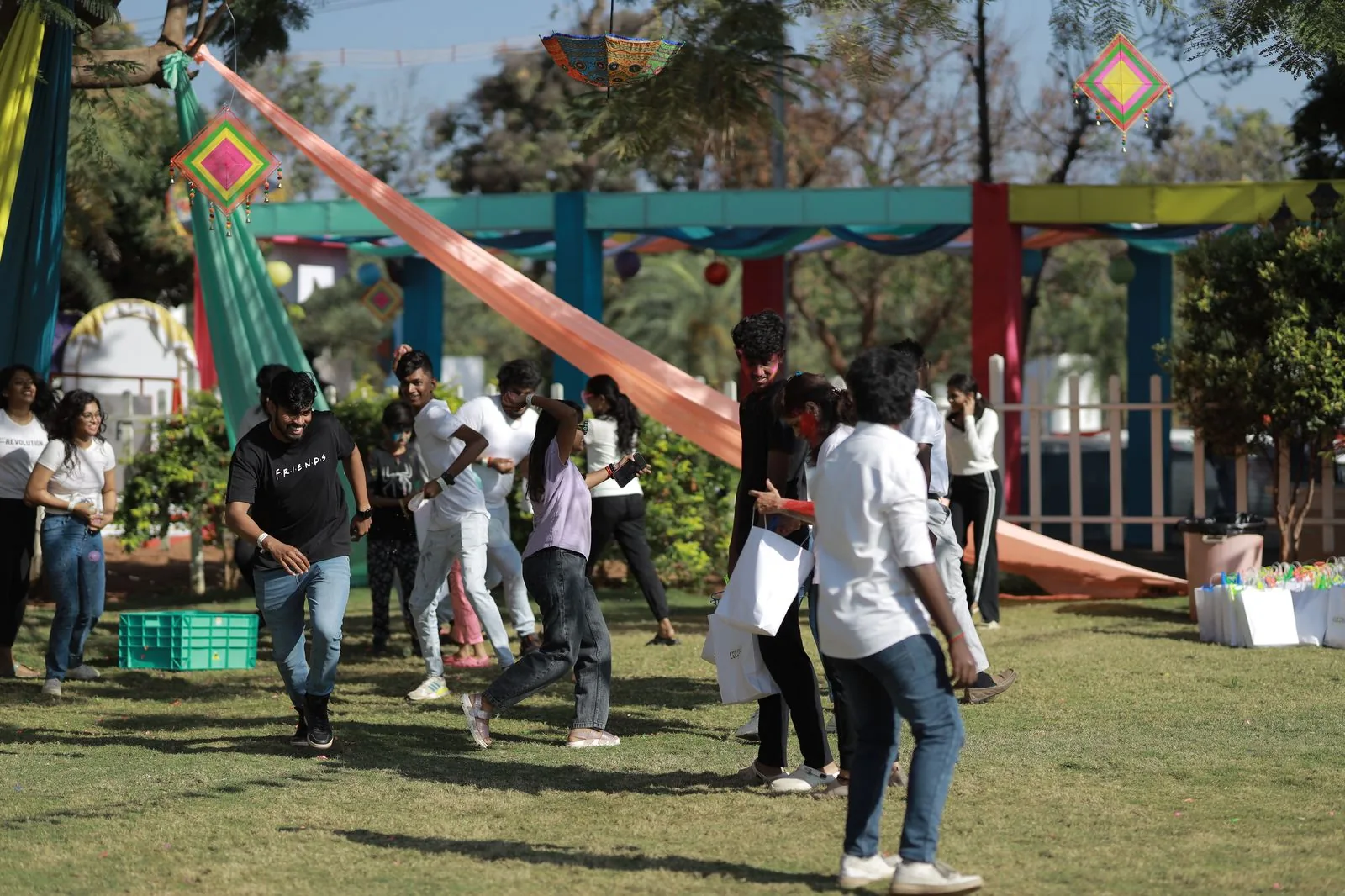 Vibrant Holi celebration and pool party at CSR Landmark Resorts Coimbatore