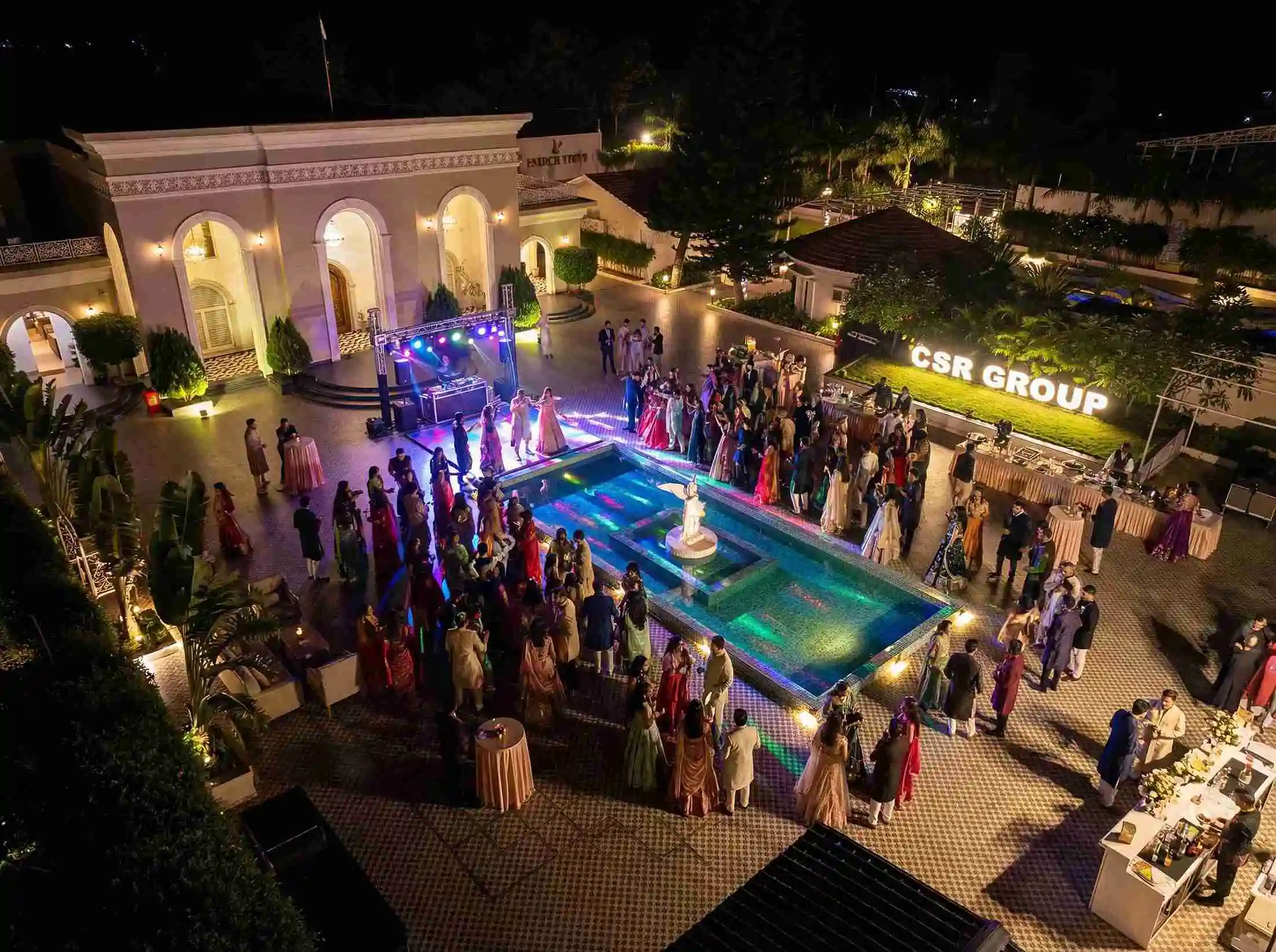 Luxury outdoor wedding in Coimbatore