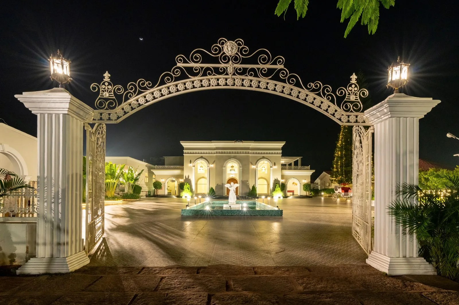 Elegant destination wedding venue near Isha Yoga Center Coimbatore